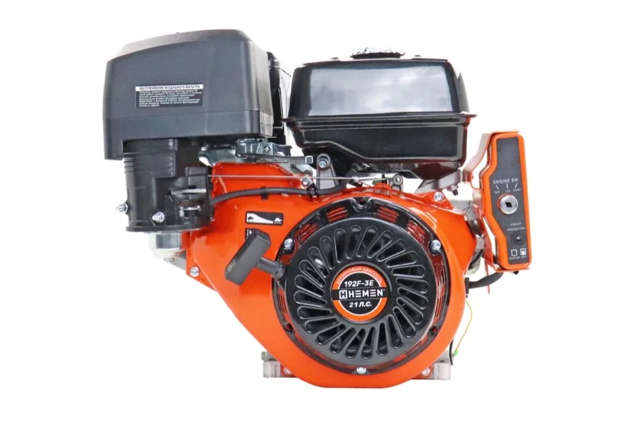 Двигатель HEMEN 21,0 л.с. 192F-3E с катушкой 11А, электростартер