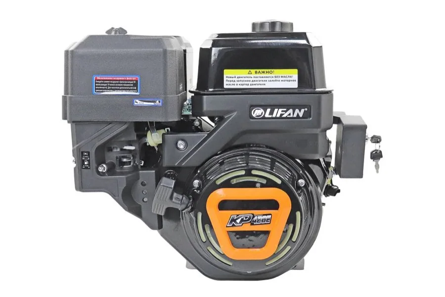 Двигатель LIFAN 16 л.с. KP420E с катушкой 11А, электростартер