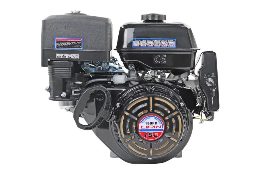 Двигатель LIFAN 15 л.с. 190FD с катушкой 11А, электростартер