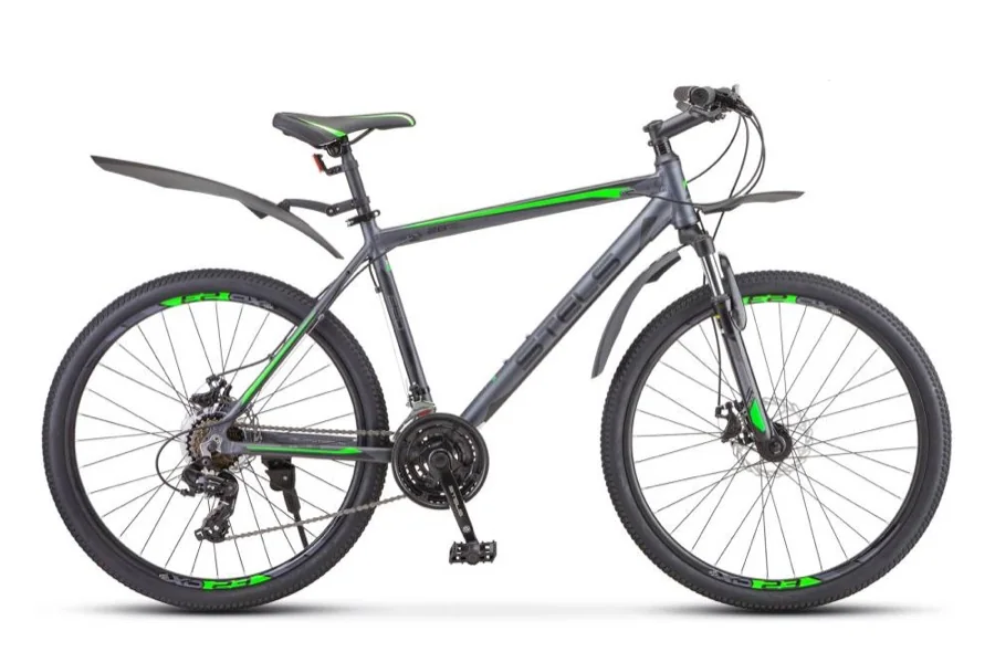 Велосипед 26" СТЕЛС "Navigator-620" MD V010 19" АНТРАЦИТОВЫЙ