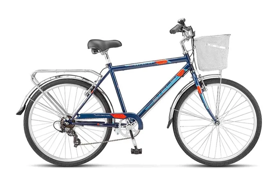 Велосипед 26" СТЕЛС "Navigator 250" V 19" ТЁМНО-СИНИЙ