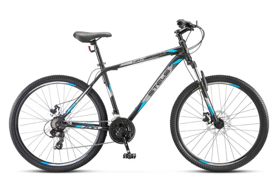 Велосипед 27,5" СТЕЛС "Navigator 700" MD Z010 19" СЕРЫЙ/КРАСНЫЙ МАРКИРОВАННЫЙ