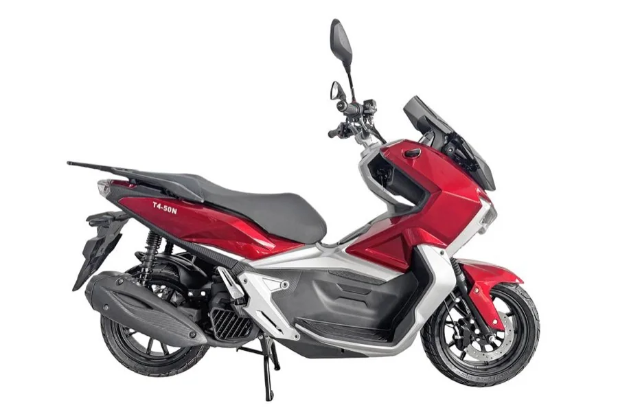 Скутер ADV 49сс красный