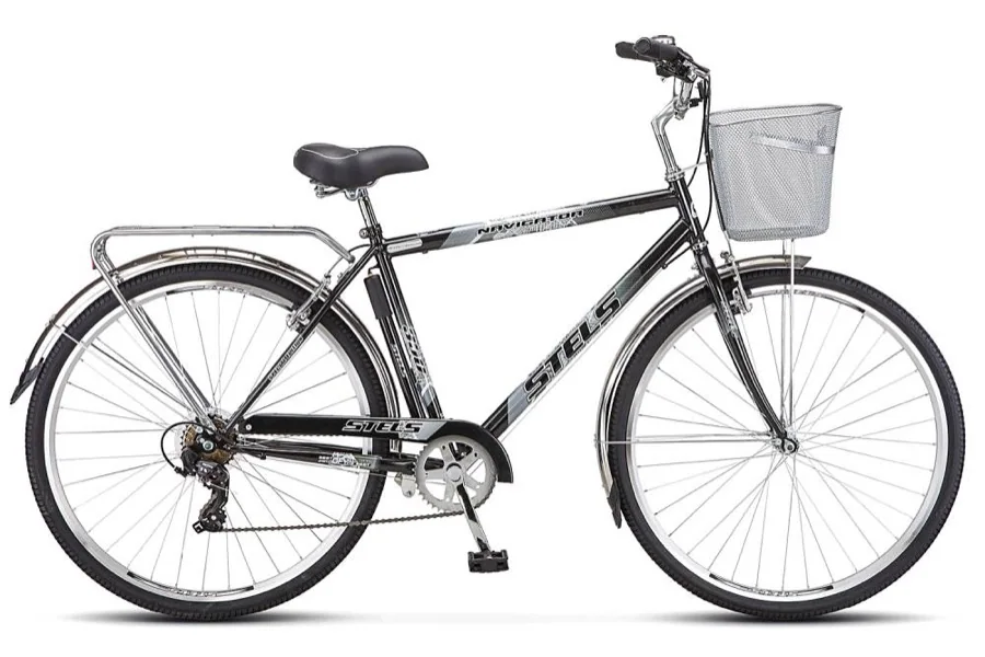 Велосипед 28" СТЕЛС "Navigator 350" ЧЕРНЫЙ