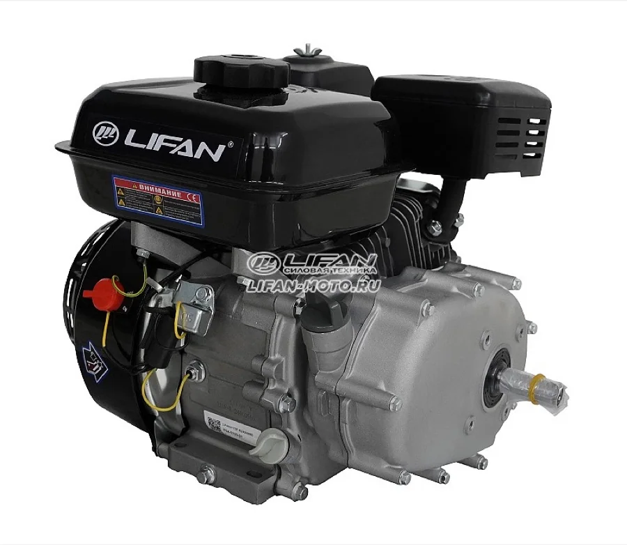 Двигатель LIFAN 7,0 л.с. 170F-R с автоматическим сцеплением и пониж. редуктором 2:1