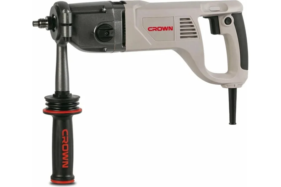 CROWN Дрель алмазного сверления CT32072DH BMC+ набор для монтажа кондиционеров 52/450SPDH181