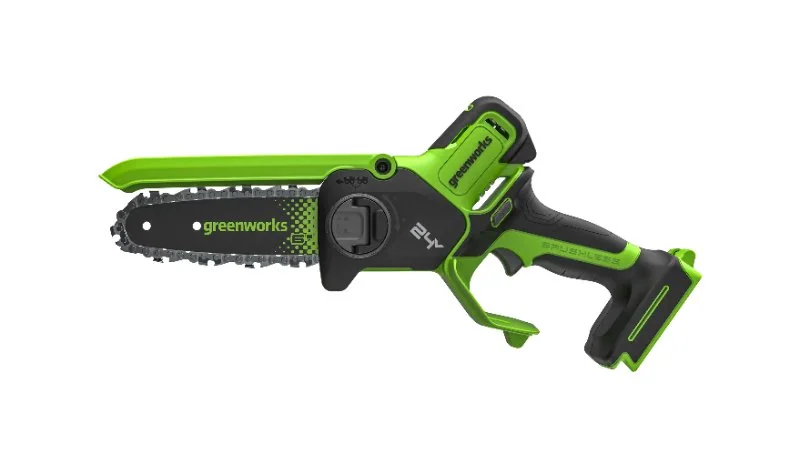GREENWORKS Цепная мини пила аккум. GD24CS15