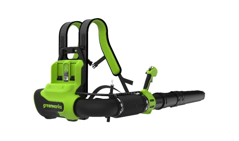 GREENWORKS Воздуходув аккумуляторный ранцевый GD40BPG2