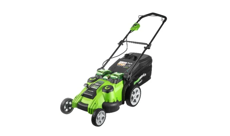 GREENWORKS Газонокосилка аккумуляторная G40LM49DBK4