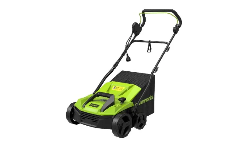 GREENWORKS Аэратор-скарификатор электрический GDT15