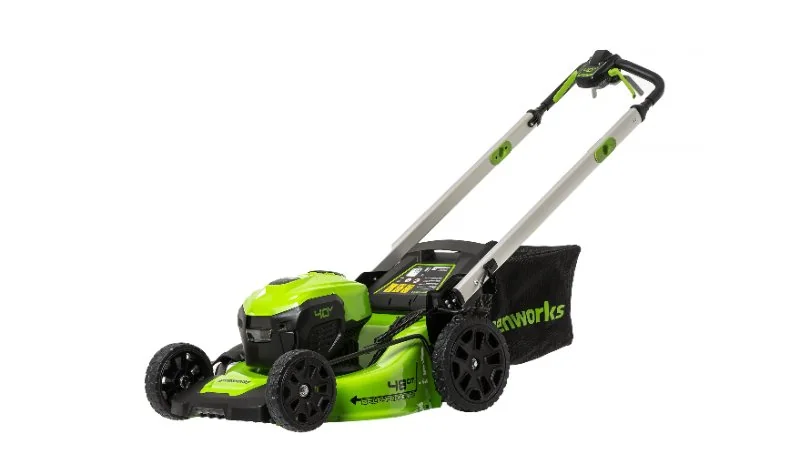 GREENWORKS Газонокосилка аккумуляторная GD40LM48SP