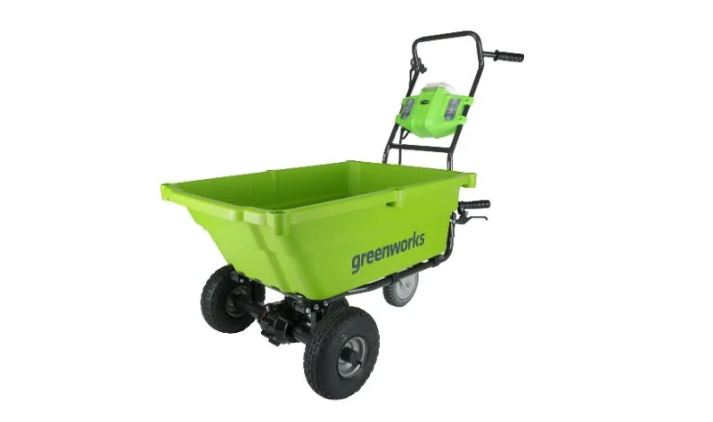 GREENWORKS Садовая аккумуляторная самоходная тележка G40GC