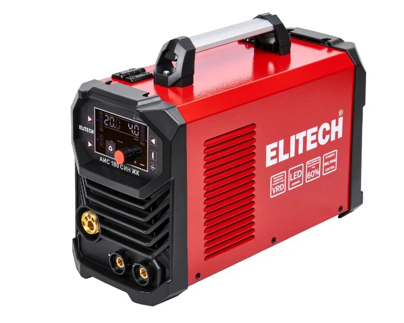 ELITECH АИС 180 СИН ЖК Сварочный инвертор MIG/MAG