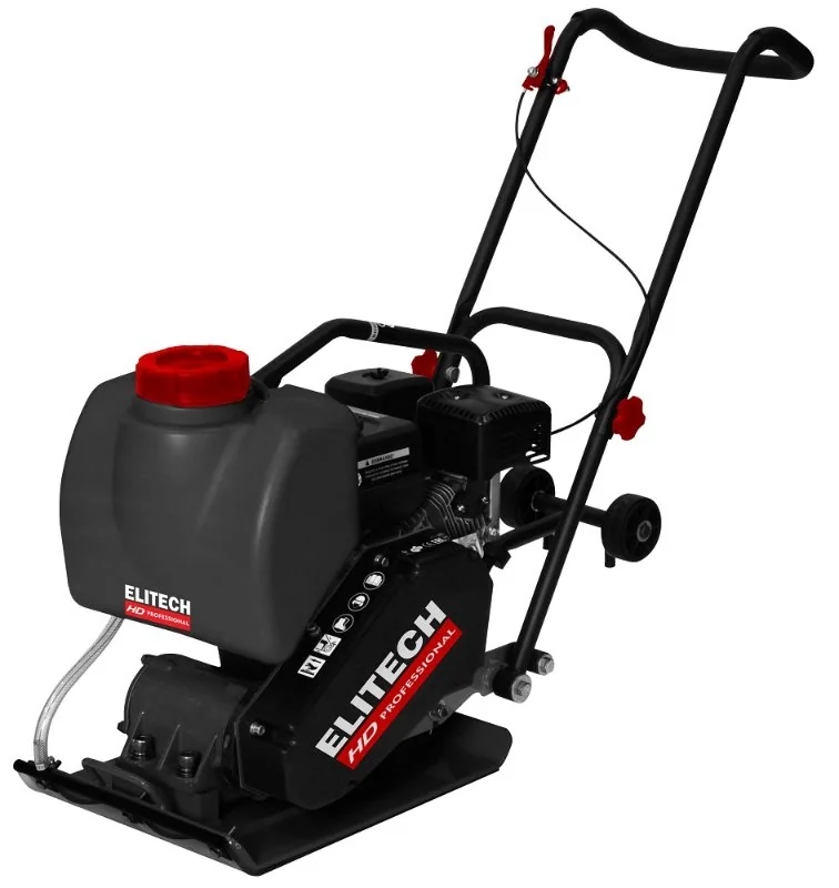 ELITECH HD Плита вибротрамбовочная бензиновая VTP 60T, 60кг,6.5л\с,500х360мм,10.5кН,20см,24м
